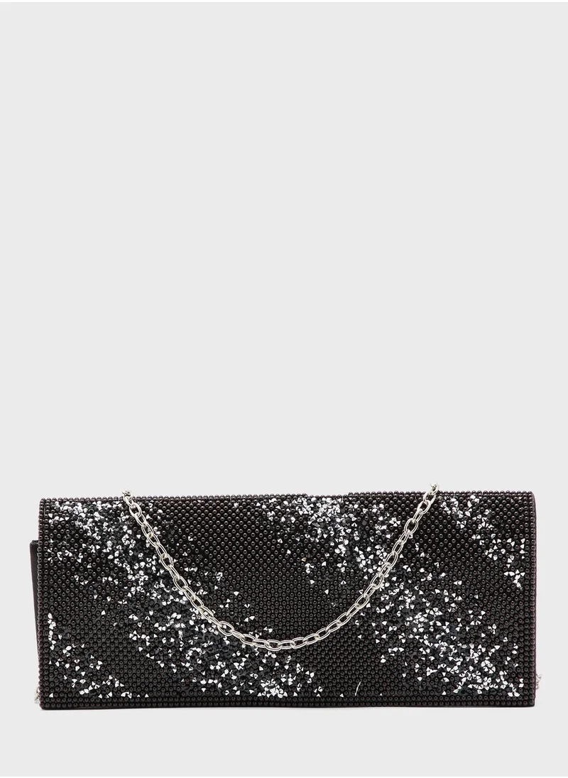 ايلا ليمتد اديشن Beaded Embellished Clutch Bag