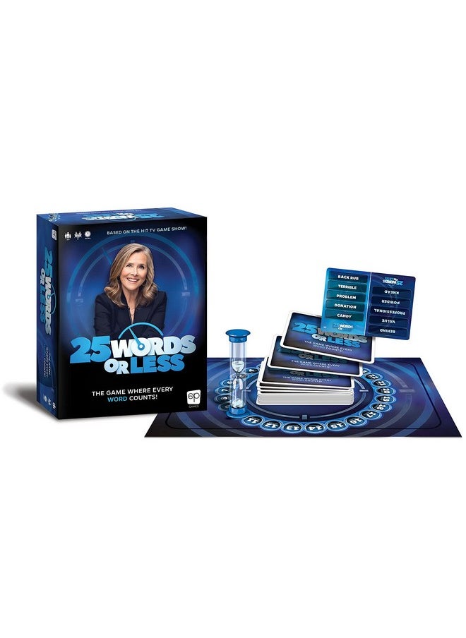 USAopoly 25 Words Or Less ; Fastpaced Word/Friends & Family Board Game ; Based On Popular Tv Game Show With Meredith Vieira  - Image 3
