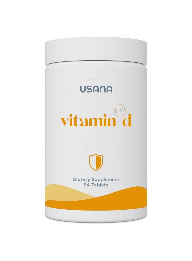 USANA فيتامين د أقصى قوة 2000 وحدة دولية مكمل فيتامين د لدعم نظام المناعة الصحي بالفعل* 84 قرص - Image 1