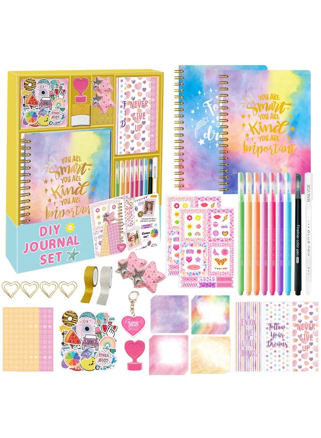 Bluejw DIY JOURNAL SET Hand Account Girl Birthday Gift Scrapbook Children's Diary Suit - Image 2
