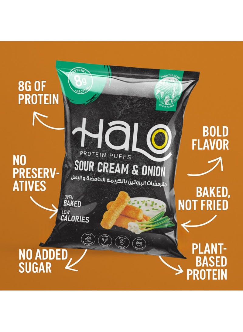 Halo Sour Cream And Onion Protein Puffs - Image 3