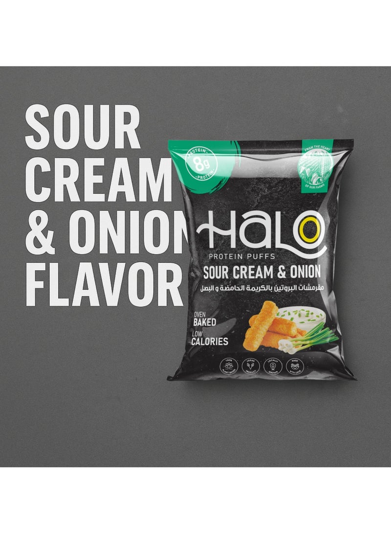 Halo Sour Cream And Onion Protein Puffs - Image 4