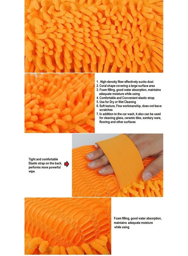 HOME CUBE® Microfibre Wash & Dry Cleaning Sponge for Multipurpose, 1 Piece - Random Color - Image 4