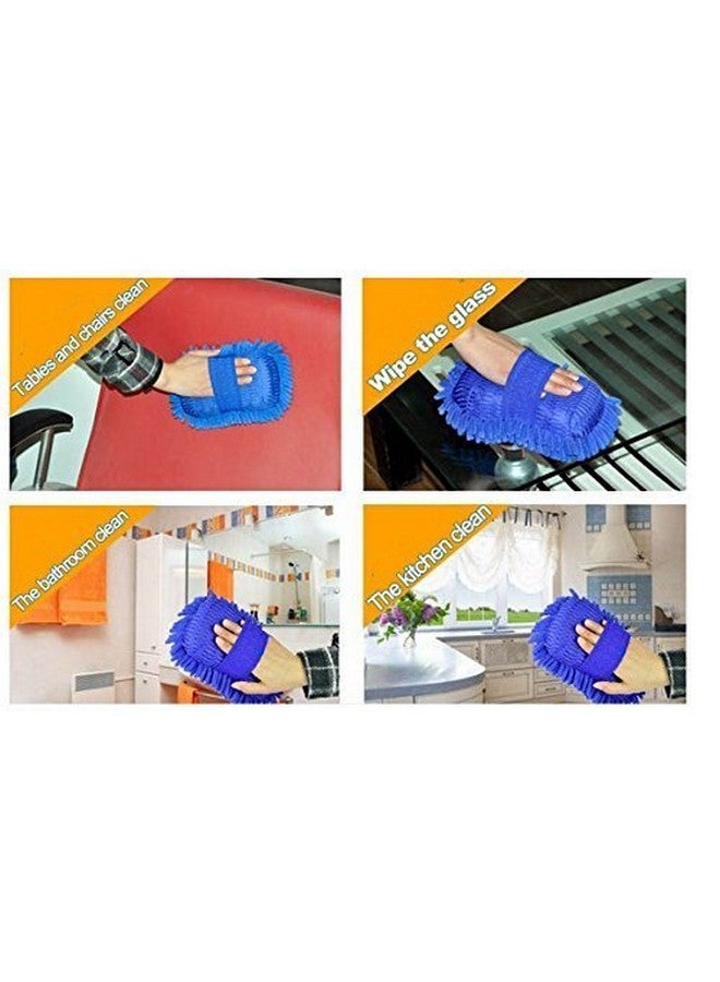 HOME CUBE® Microfibre Wash & Dry Cleaning Sponge for Multipurpose, 1 Piece - Random Color - Image 3