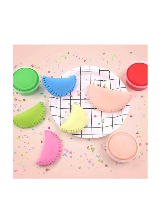 جيرينك 36قطعة صلصال فوم للاطفال يجف بالهواء ولا يلتصق باليد مع أدوات إبداعية، لا يسبب الحساسية وصديق للبيئة، مناسب للأطفال والكبار، مثالي للحرف اليدوية والإبداع الفني - Image 5