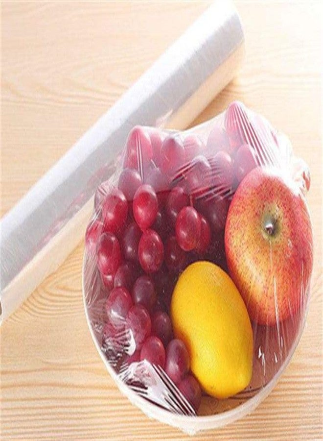 FRESHMETZ لفة غلاف بلاستيكي لاصق 2.2 كجم (600 متر) | غلاف طعام شفاف خالٍ من مادة BPA | غلاف بلاستيكي صناعي للمطابخ بسماكة 10 ميكرون | غير لاصق، آمن للاستخدام في الميكروويف | عبوة كبيرة للتموين - Image 5