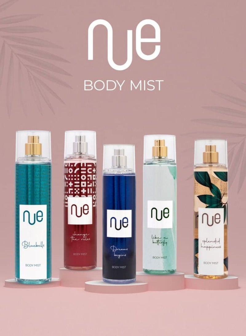 Nue Nue Body Mist Call It Crush Refreshing Perfumed Fragrance Spray for Men and Women 250ml - Image 3