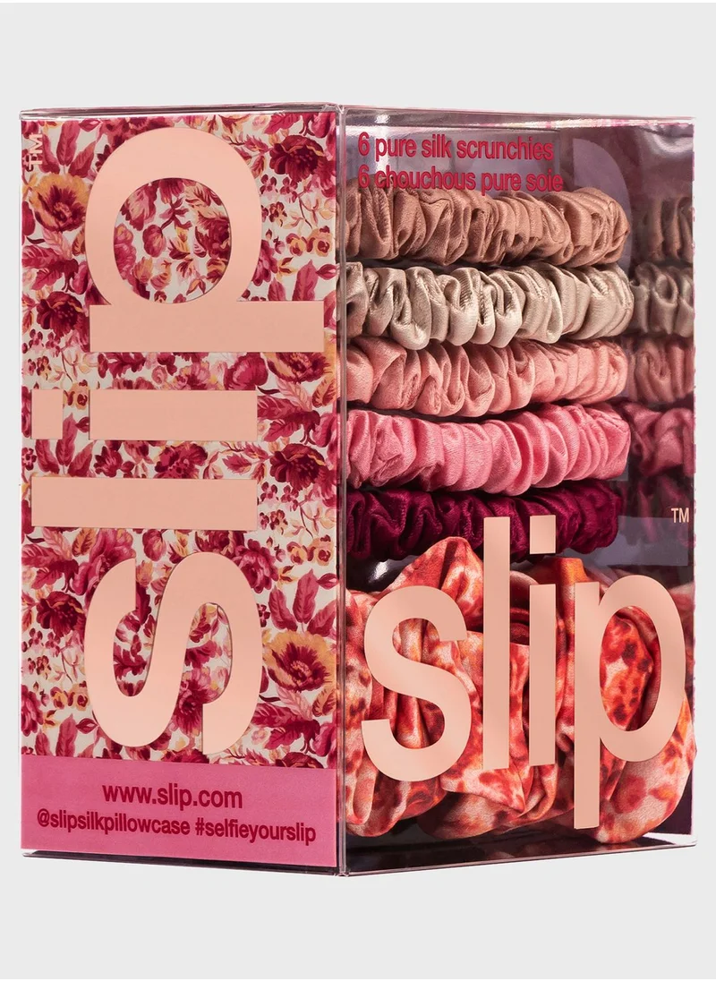 SLIP Slip Pure Silk Scrunchies - Flora Set, Savings 27%