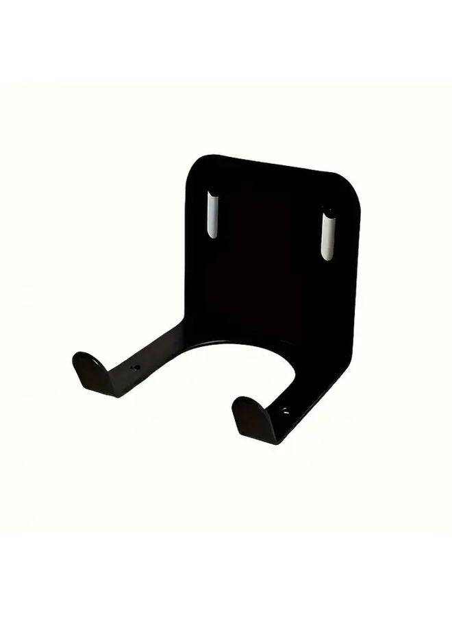 خطاف تخزين الأدوات في المرآب لتعليق جزازة العشب الفولاذية السوداء على الحائط - Image 3