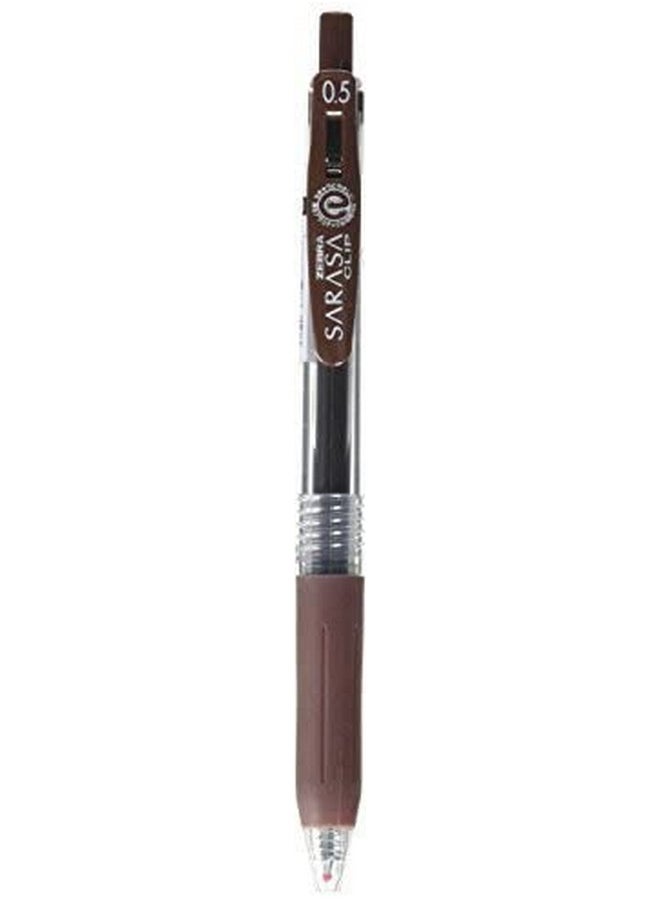ZEBRA Zebra Sarasa Clip Pen 0.5, Brown (JJ15-E)  - Image 3