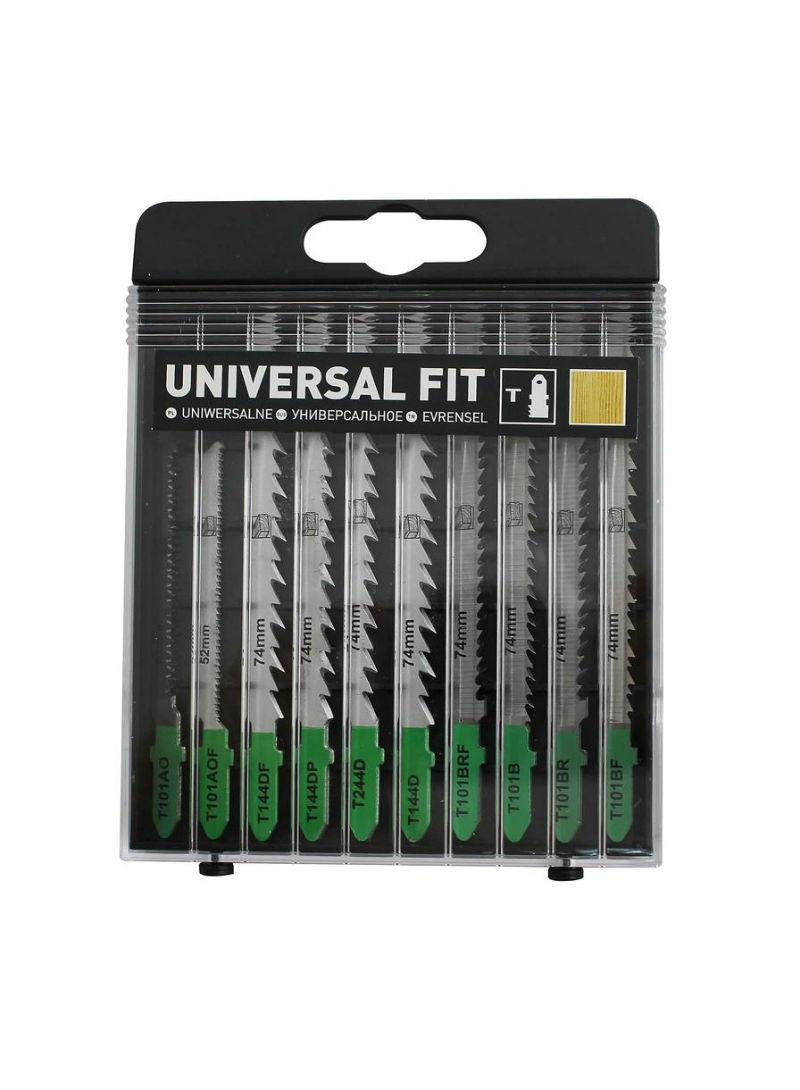 Universal T-Shank Jigsaw Blade Set 10Pcs