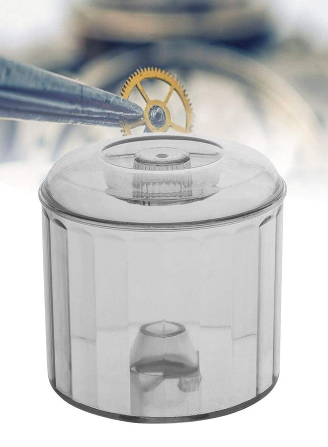 Naroote Magnetic Polisher, Plastic Transparent Polishing Drum Accessory Jewellery Tools Easy to Clean for Magnetic Tumbler Polisher - Image 4