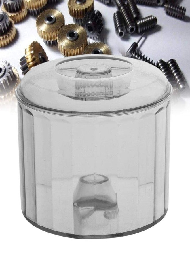 Naroote Magnetic Polisher, Plastic Transparent Polishing Drum Accessory Jewellery Tools Easy to Clean for Magnetic Tumbler Polisher - Image 2