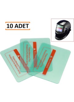 Kafenn Auto Darkening Welding Mask Glass Outer Protector 63X115 mm 50 Pieces  - Image 1