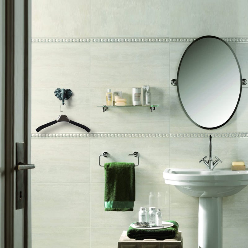 HERNGEE Elephant Head Single Wall Hook/Hanger Animal Shaped Coat Hat Hook Heavy Duty, Rustic Decorative Gift, Rustic Bronze Color - Image 4