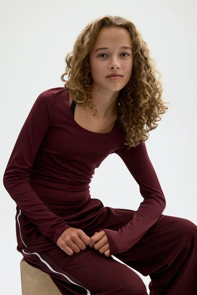 H&M Sports top with SoftMove™