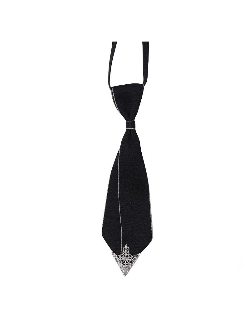 KUYING Cute College Style Shirt Bow Tie Personalized Business Tie