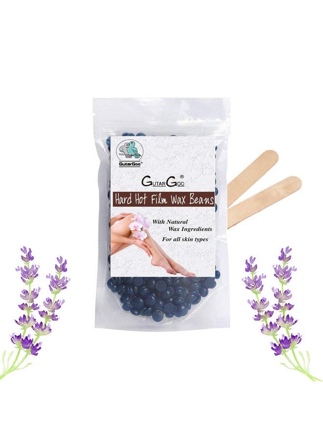 GutarGoo Brazilian Wax - Beans For Painless Hair Removal | For all skin types | Removes Tan, brightens & moisturizes skin | For Arms, Legs, chest, Upper Lips and Full body | Relaxing Lavender | 50 gm - Image 1