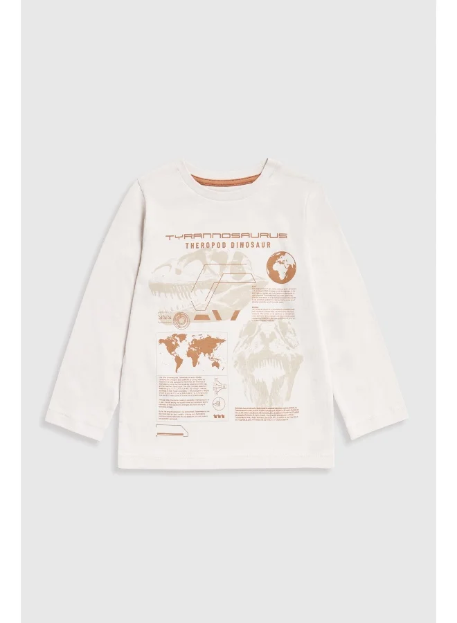 mothercare Dinosaur Long-Sleeved T-Shirt