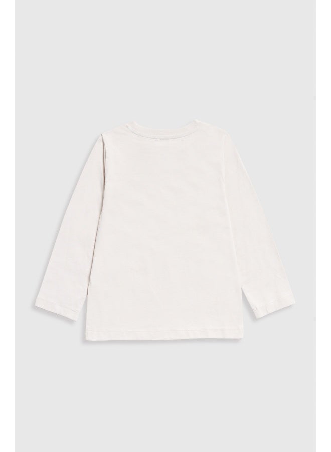 mothercare Dinosaur Long-Sleeved T-Shirt  - Image 2