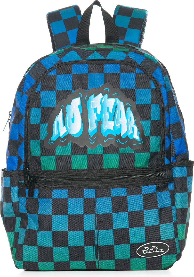 No Fear Blue Unisex Backpack 3579  - Image 1