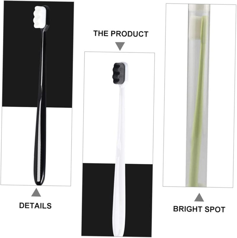6Pcs Micro Nano Toothbrush For Sensitive Gums Extra Soft Bristles Gentle Care For Pregnant Women - Image 4