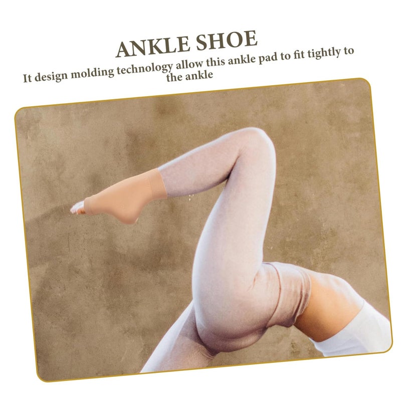 Safigle Elastic Ankle Support Sleeves Breathable Sebs Material Skin Tone Sports Brace - Image 5