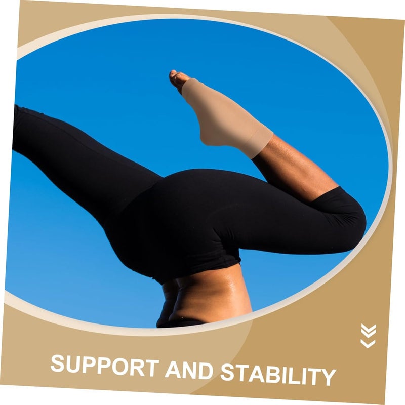 Safigle Elastic Ankle Support Sleeves Breathable Sebs Material Skin Tone Sports Brace - Image 4