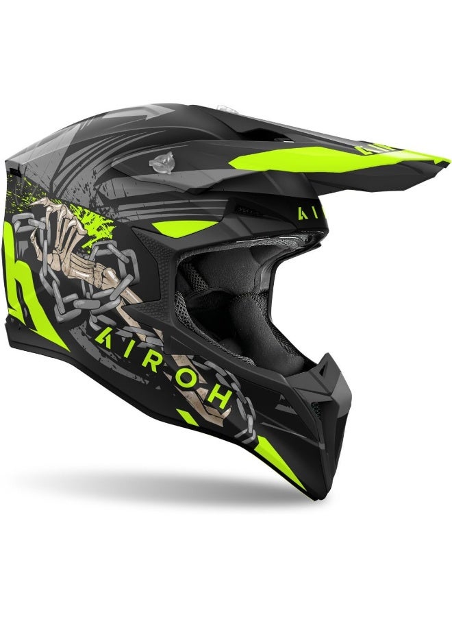 Airoh Wraaap Wrd31 Motocross Helmet, Multi-Colour - Image 1