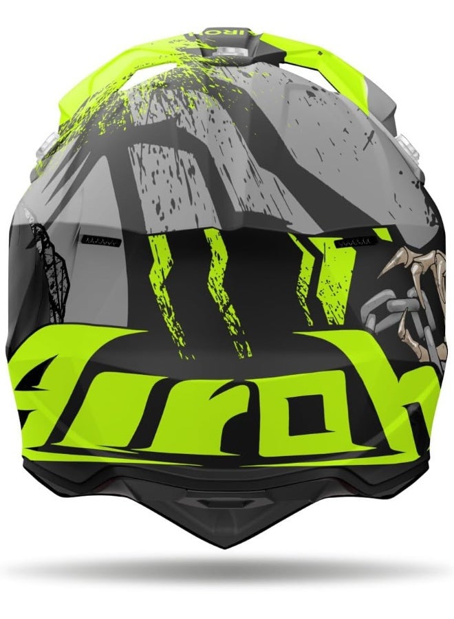 Airoh Wraaap Wrd31 Motocross Helmet, Multi-Colour - Image 3