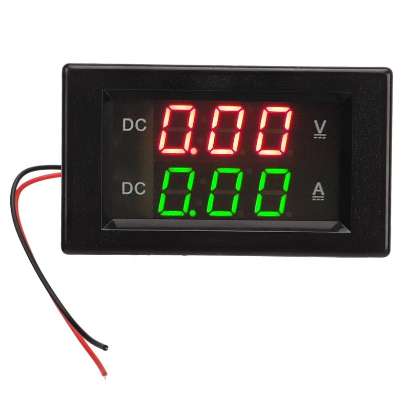 Keenso Keenso YB4835VA Digital Voltmeter Ammeter DC 600V 100A Decimal Point Automatic Shift Dual Display Current Voltmeter - Image 1
