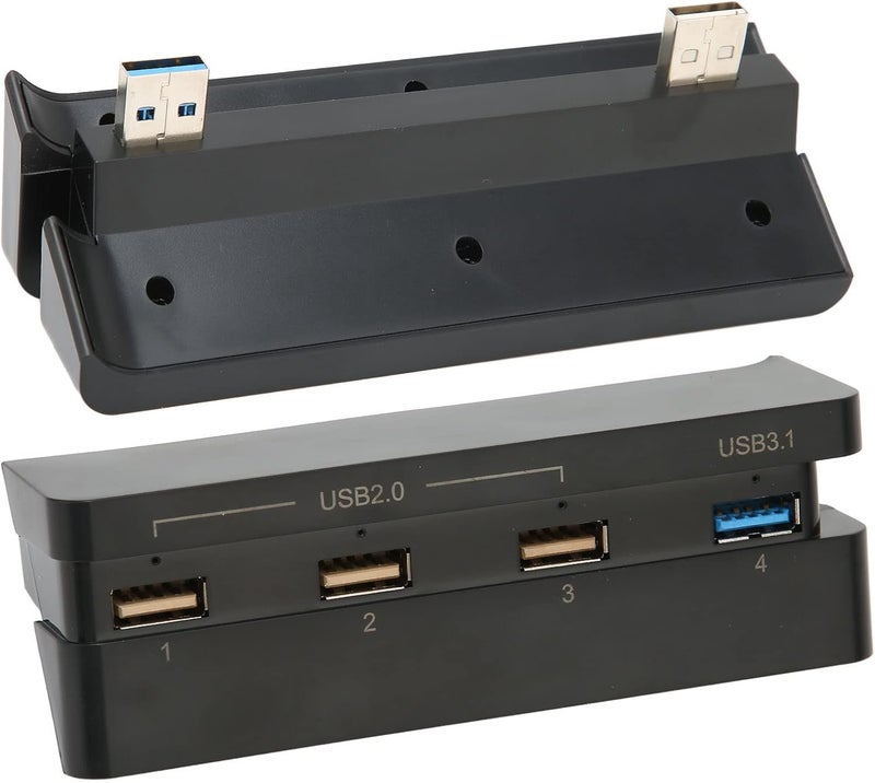 4 Port HUB for PS4 Slim USB Hub High Speed USB 31 20 USB Extension Charger Plug and Play for PS4 Slim Gaming Console