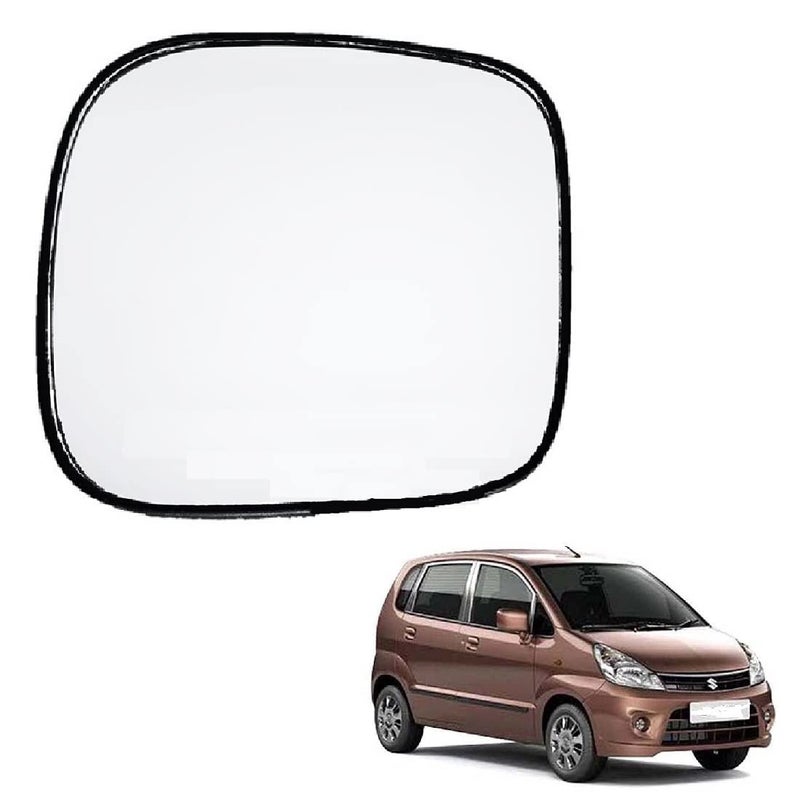 STYCARO -Side View Mirror Glass for Maruti Zen Estilo VXI 2010-2014 Model Type-2 (RIGHT DRIVER SIDE) - Image 1