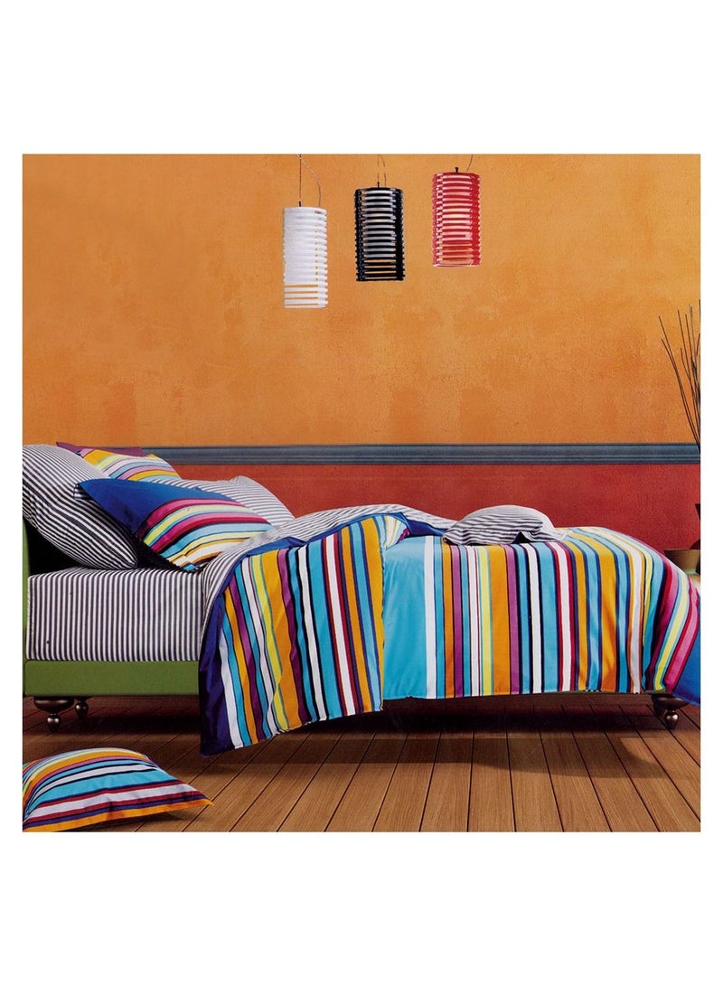 Family Bed stick Bed sheet Cotton 4 pieces size 180 x 200 cm Model 133 from Family Bed  - Image 1