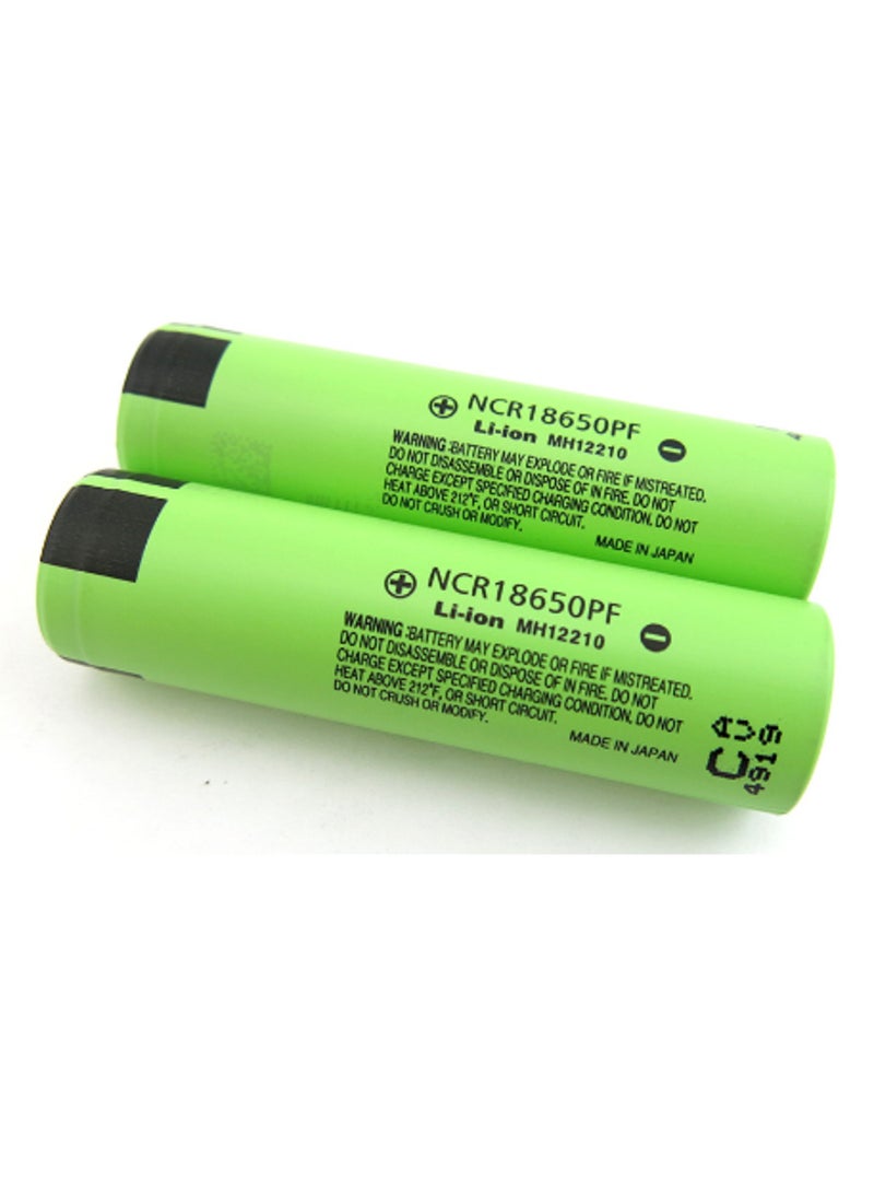 2pcs NCR18650PF battery 18650 2900mAh commonly used in a wide range of devices, including laptops, flashlights, power tools, electric vehicles, and even some medical devices  - Image 2