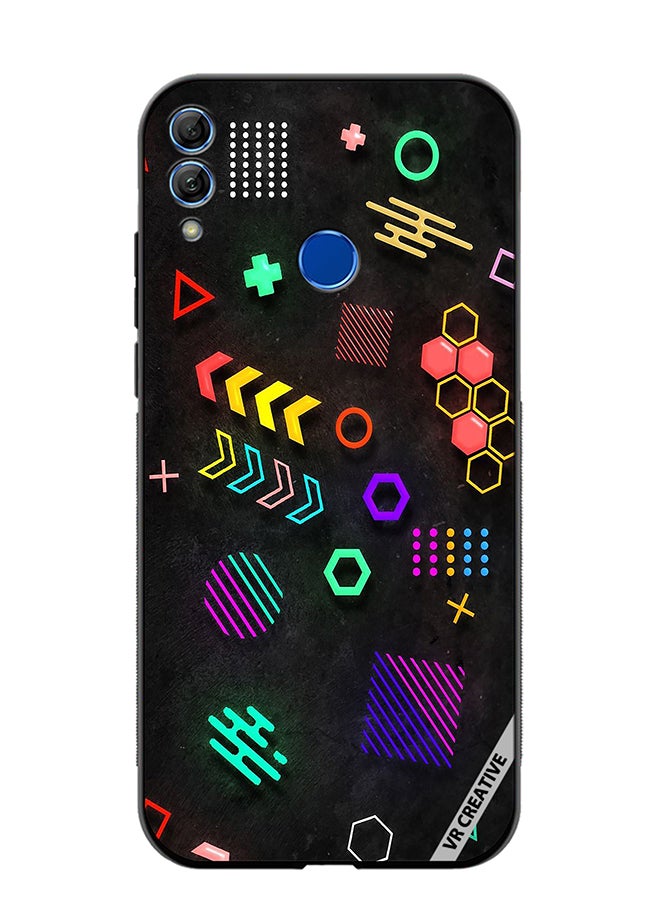 Protective Case Cover For Honor 10 Lite Multiple Shapes Design Multicolour