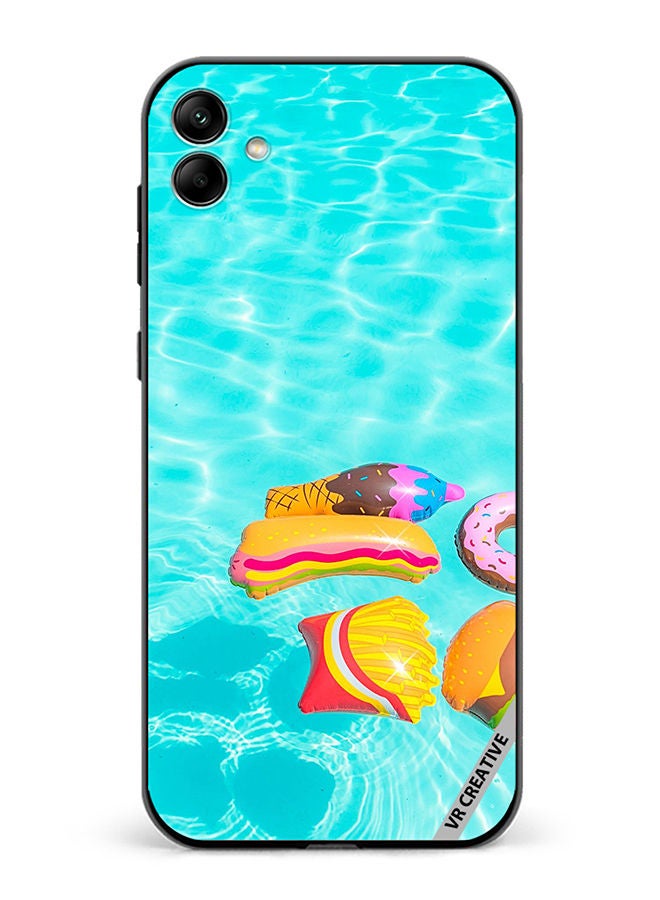 VR CREATIVE Protective Case Cover For Samsung Galaxy A04 Food Chill Design Multicolour - Image 1