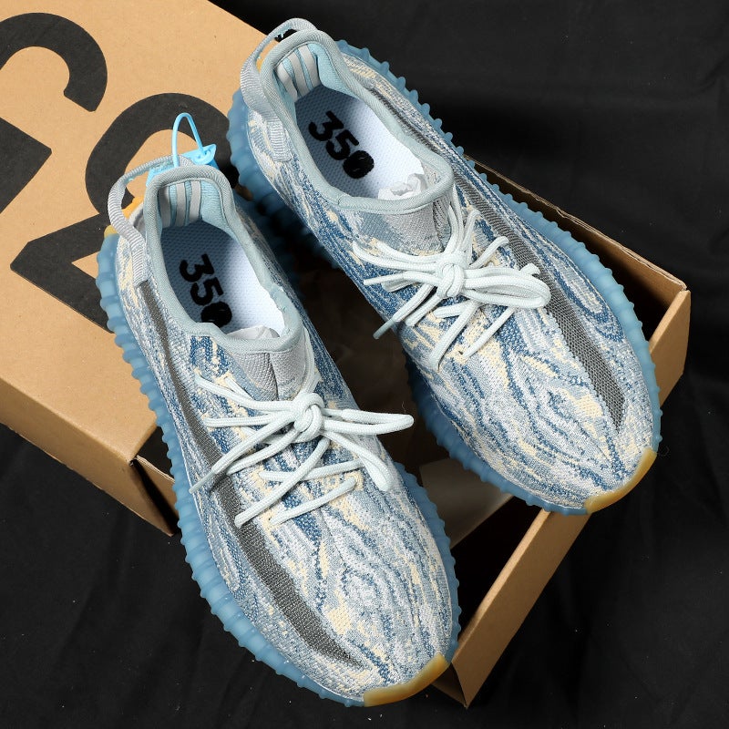Putian Coconut Shoes Men'S 350 Baby'S Breath Casual Breathable Running Shoes Women'S Putian Shoes Sports Shoes Couples - Image 1