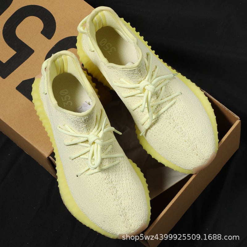 Putian Coconut Shoes Men'S 350 Baby'S Breath Casual Breathable Running Shoes Women'S Putian Shoes Sports Shoes Couples - Image 3