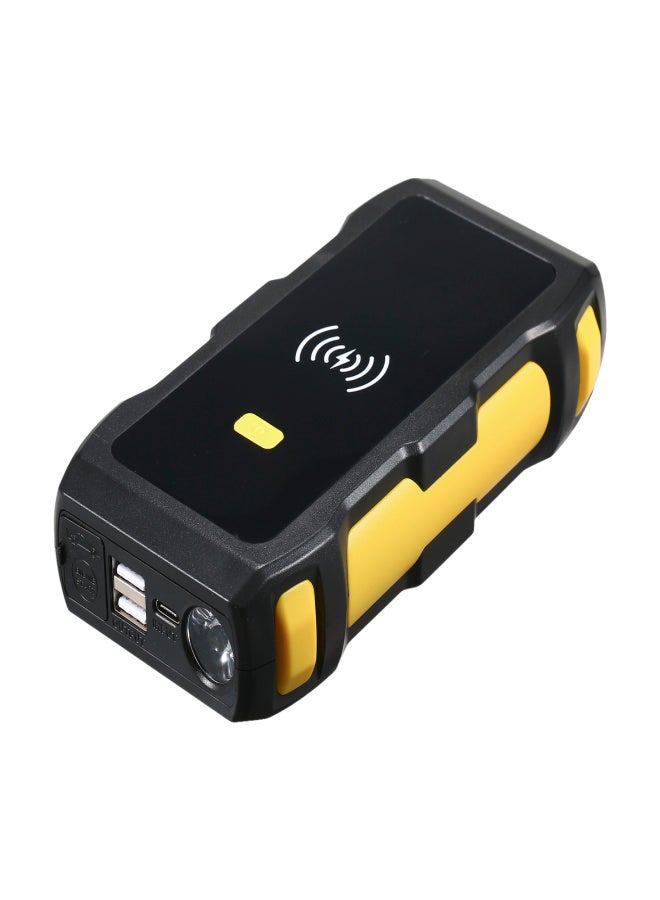 Strong Power Car Jump Starter and Power Bank Large Capacity 1200A Peak 12V Portable Car Battery Starter with LED Light/USB Wireless Quick Charge Safety Protection - Image 5