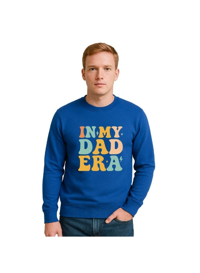 PRINTSHOP4ME Father’s Day Men’s Sweatshirt –Round Neck,Long Sleeve,100%Cotton,Breathable,Casual Wear, Comfortable Fit,Soft Fabric,Stylish Gift for Dad Appreciation Day,Classic Design  - Image 1