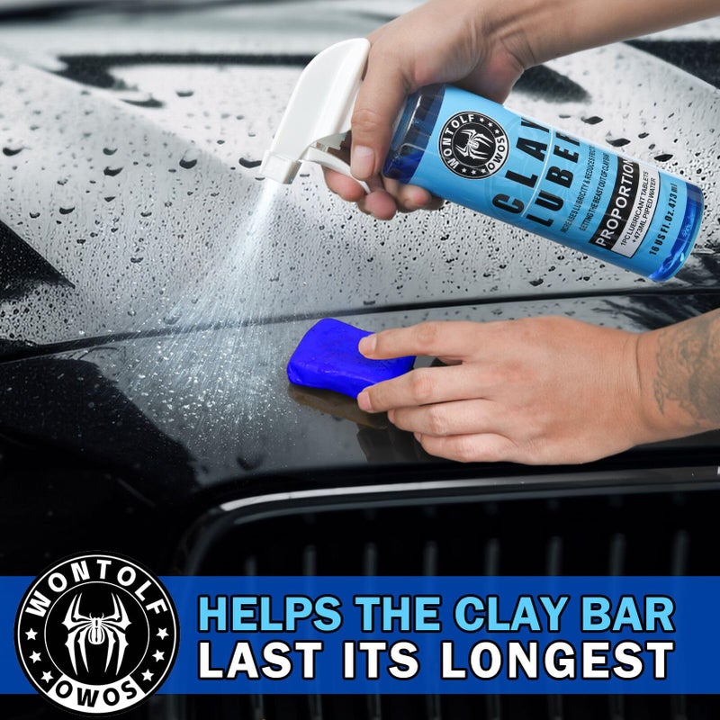 Wontolf 10 Pack Clay Bars Auto Detailing Premium Grade Magic Clay Bar Kit Car Detailing Kit with Washing and Adsorption Capacity for Car Detailing Car Wash Clean 10x50g - Image 3