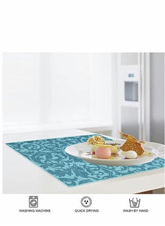 KASTWAVE Kitchen Cloth Dish Towels, Dish Drying Mat for Kitchen Counter, Drying Mat, Microfiber Dish Rack Mat, Absorbent Dishes Drainer/ Rack Pad for Countertop  - Image 3