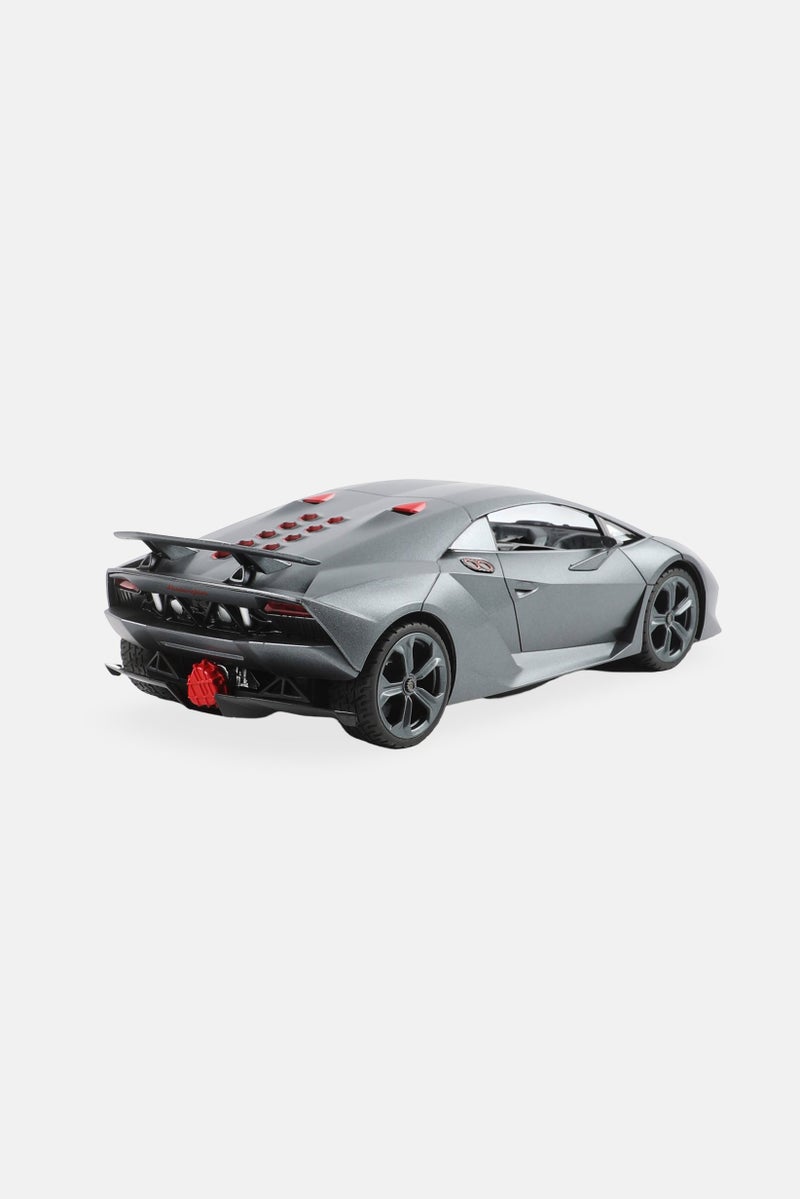 RASTAR 1/14 Scale Lamborghini Sesto Elemento RC Car, Dark Grey - Image 2