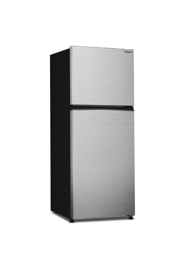 Hitachi 374 L Grand Carbon Line Refrigerator, 2 Door Top Freezer, Inverter Compressor, Reversible Door, Dual Sense Cooling, Selectable Zone, Triple Power Filter, LED Light, Inox Finish - HRTN6408SUAE HRTN6408SUAE Inox Finish - Image 1