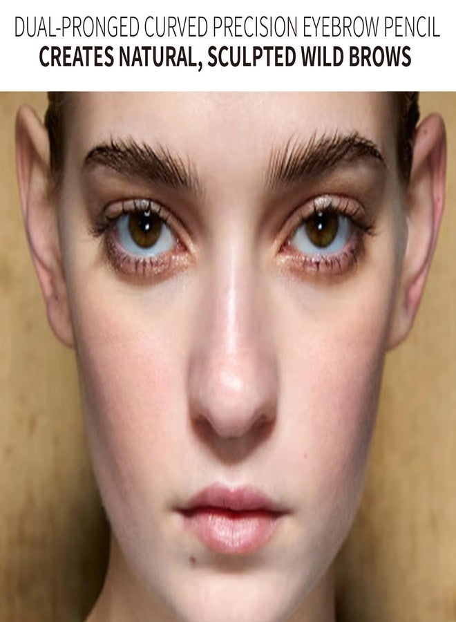 Easilydays Waterproof Eyebrow Pencil with 2 Tip, Microblading Eyebrow Pencils for Women, Waterproof and Last All Day Thin Brow Pencil with Precise Tip for Natural and Hair Like Brows, Soft Ash Black - Image 3