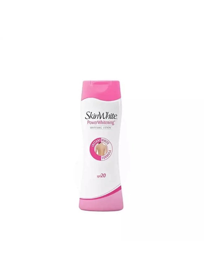 SKIN لوشن الجسم المبيض الفوري من سكين وايت باور SPF 20 - 350 مل - Image 1