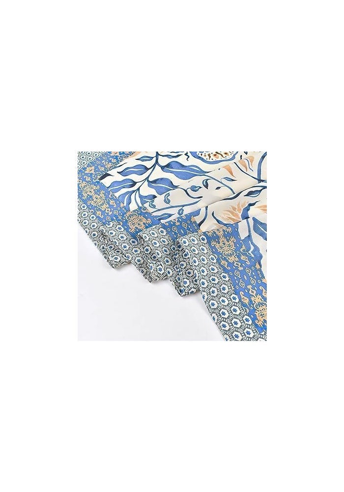 NALACAL Women's 27'' Square Satin Silk Feeling Head Scarf - Versatile Fashion Accessory - Image 4