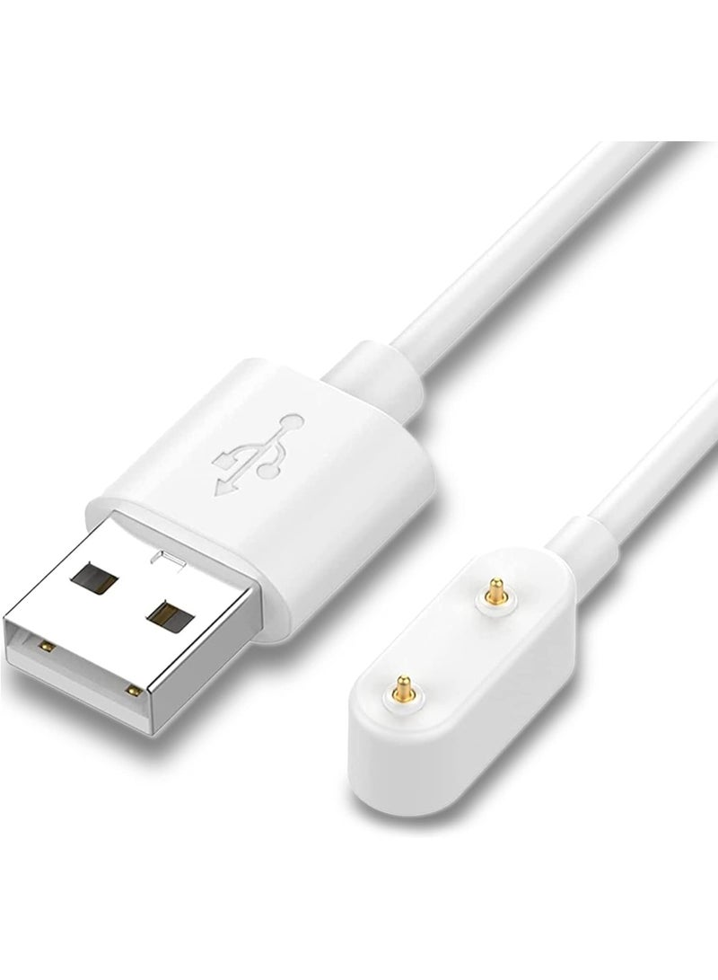 Five Star Electronics Charger Compatible with Huawei Watch Fit3, USB Charging Cable Cord Base Dock Charger Adapter Stand For Huawei Band 10/9/8/7/6 smartwatch (White) - Image 1