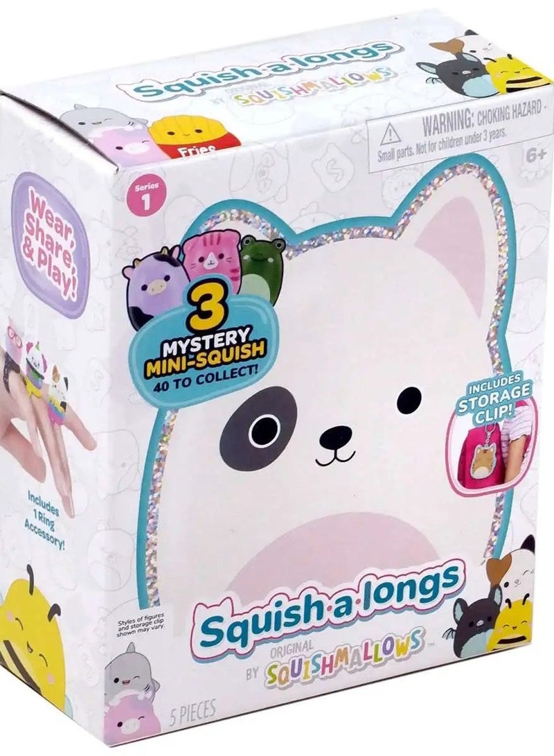 Squishmallows Squish-a-longs - Backpack Clips Assorted - Image 1